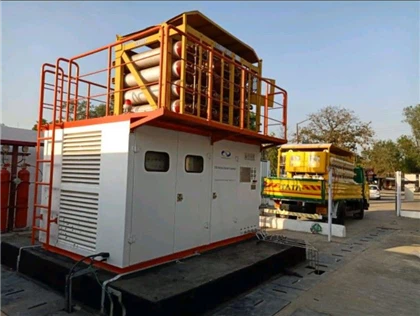 Comhbhrúiteoir teanndáileog CNG Do Stáisiún Iníon
